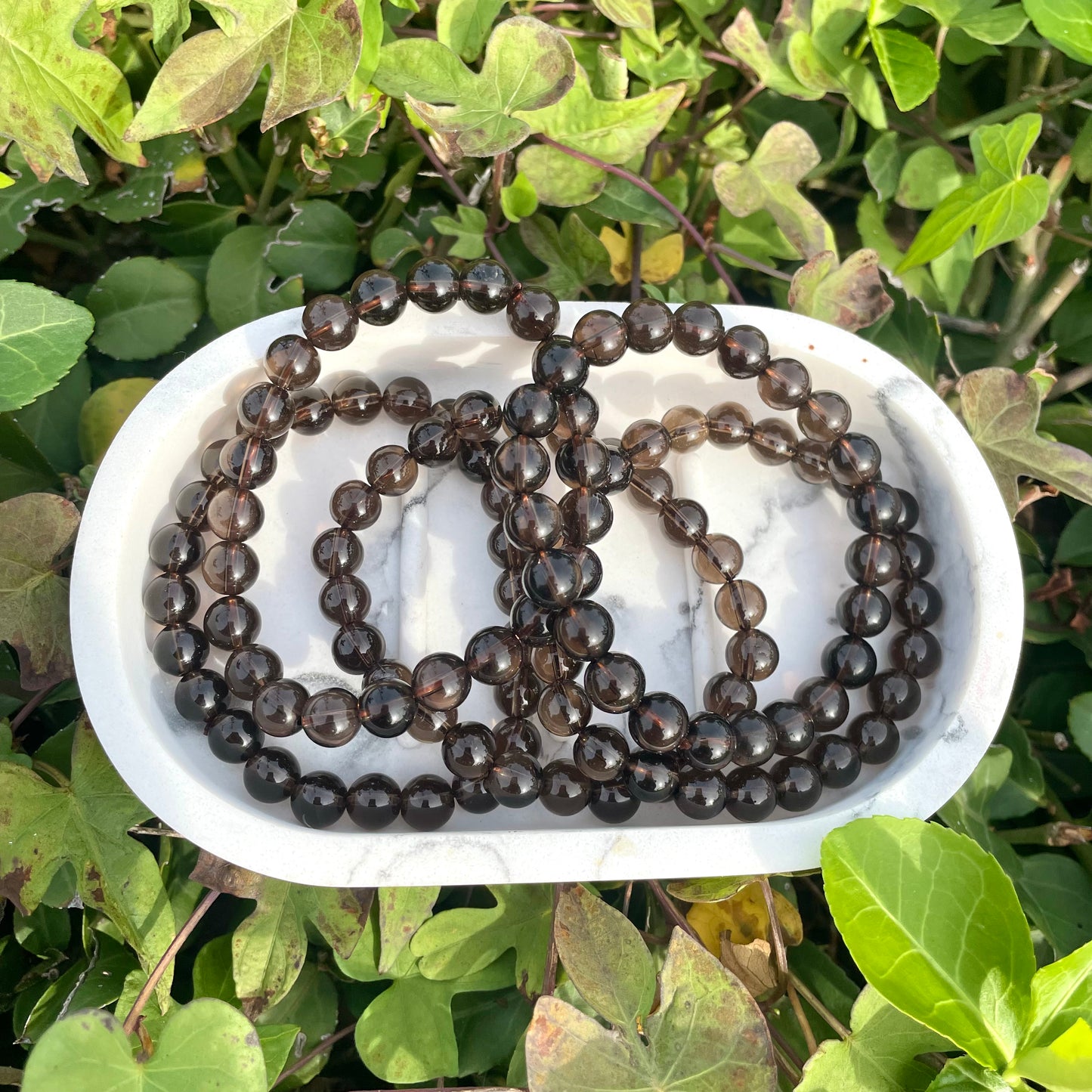 8 mm Smokey Quartz Bracelet
