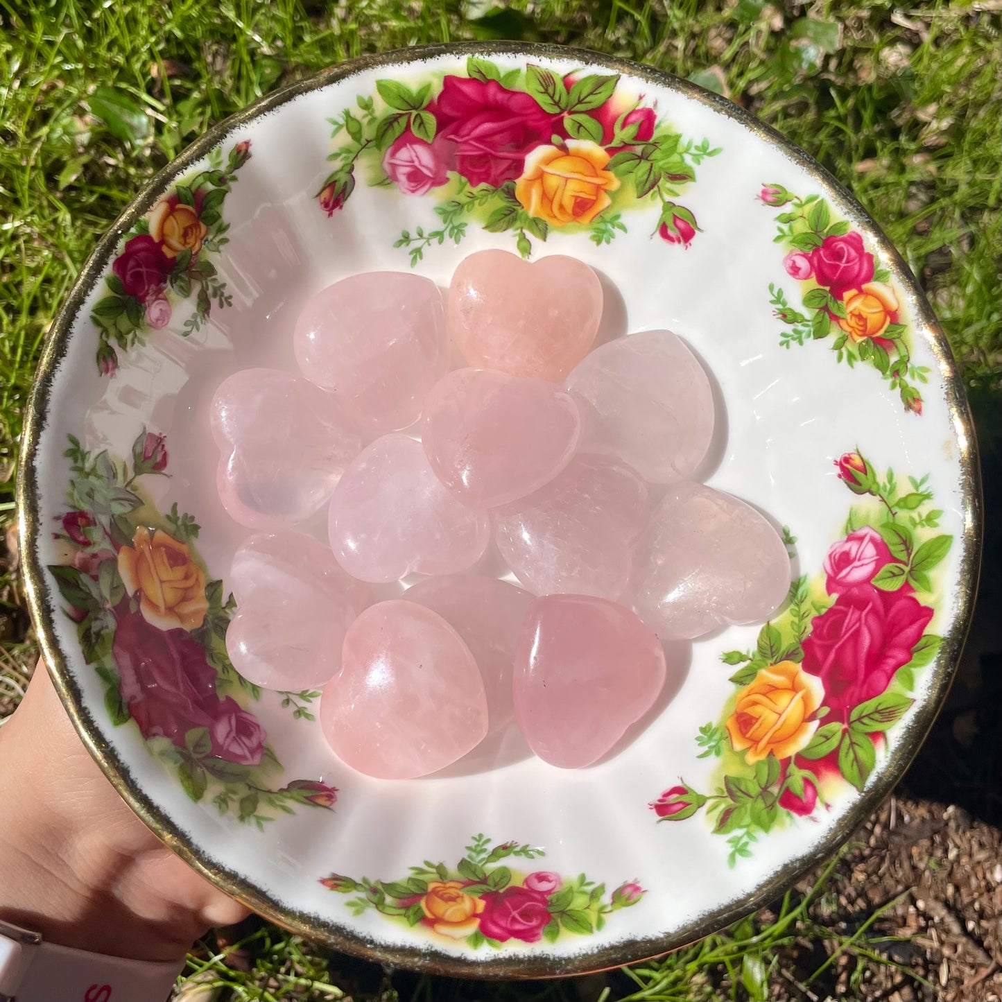 Small Rose Quartz Heart