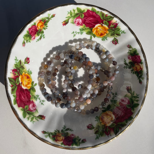 8 mm Botswana Agate Bracelet