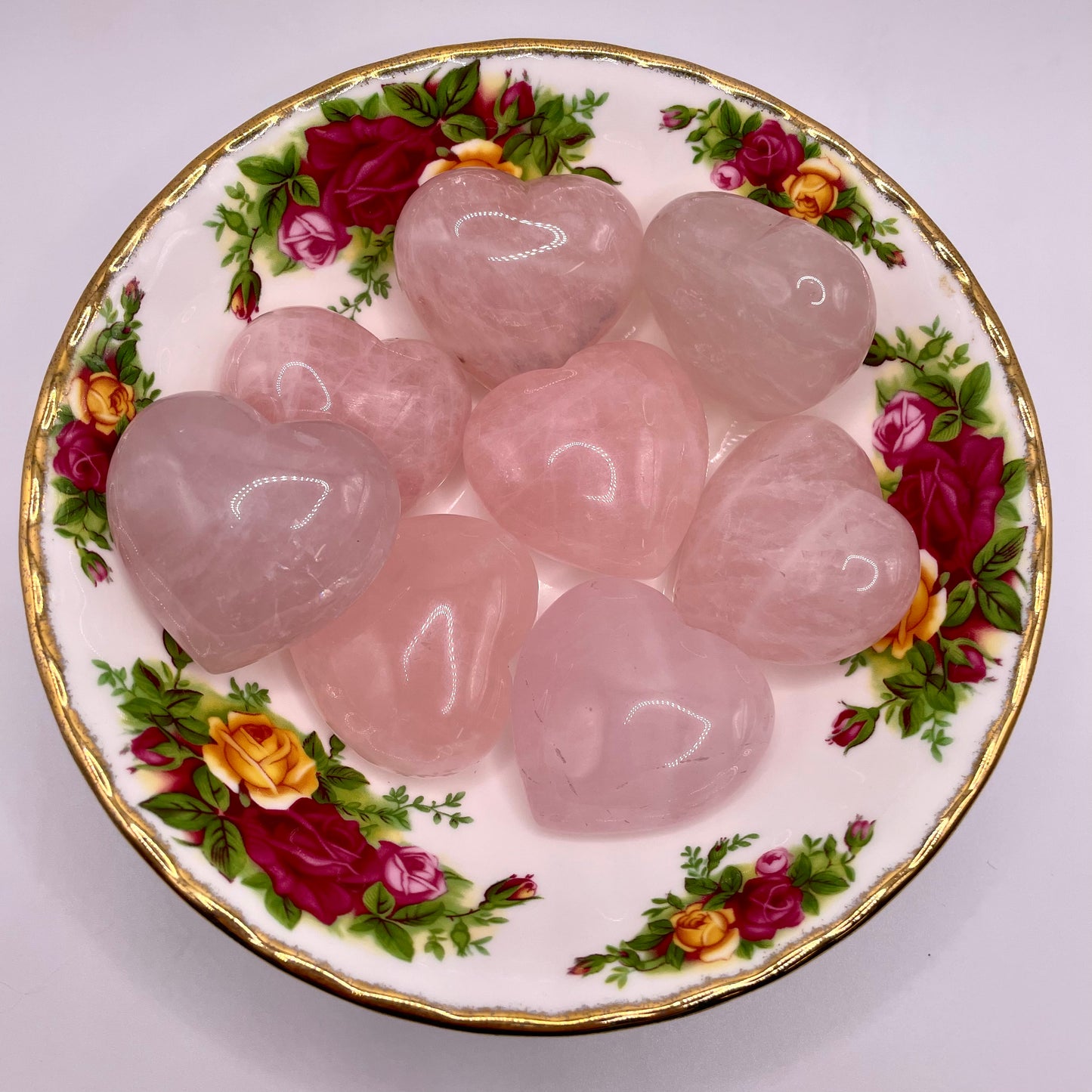 Rose Quartz Heart