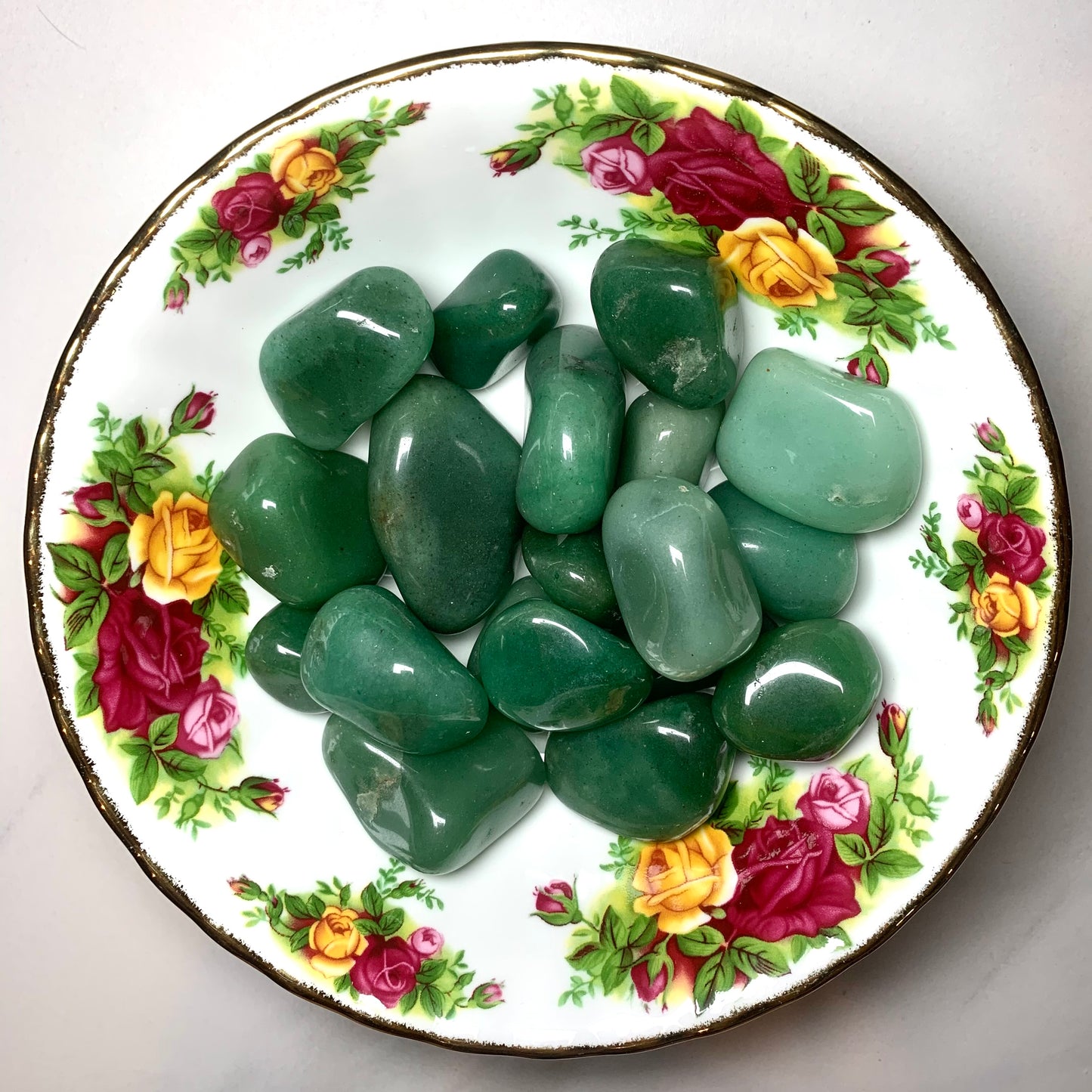 Tumbled Green Aventurine