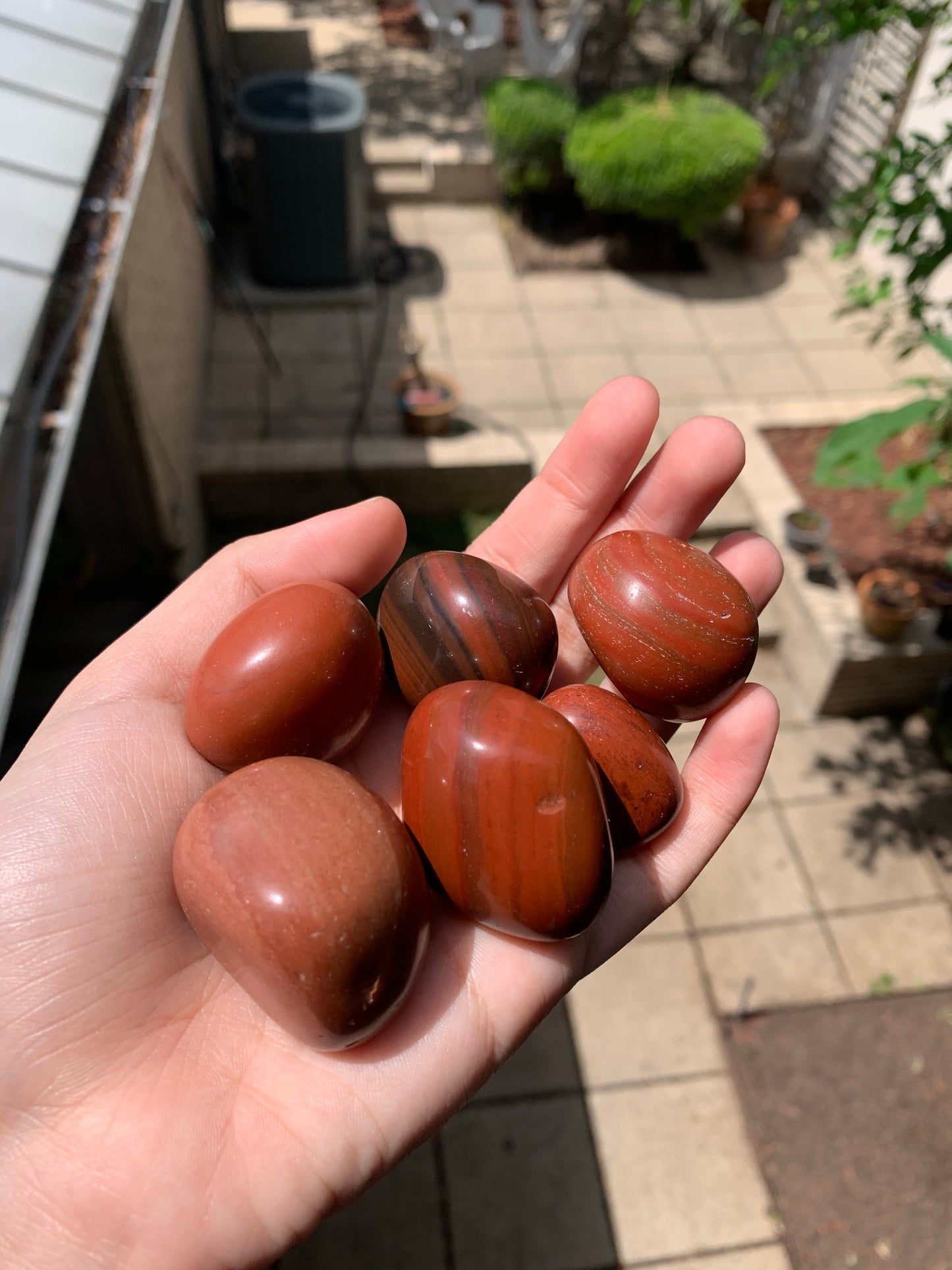 Tumbled Red Jasper